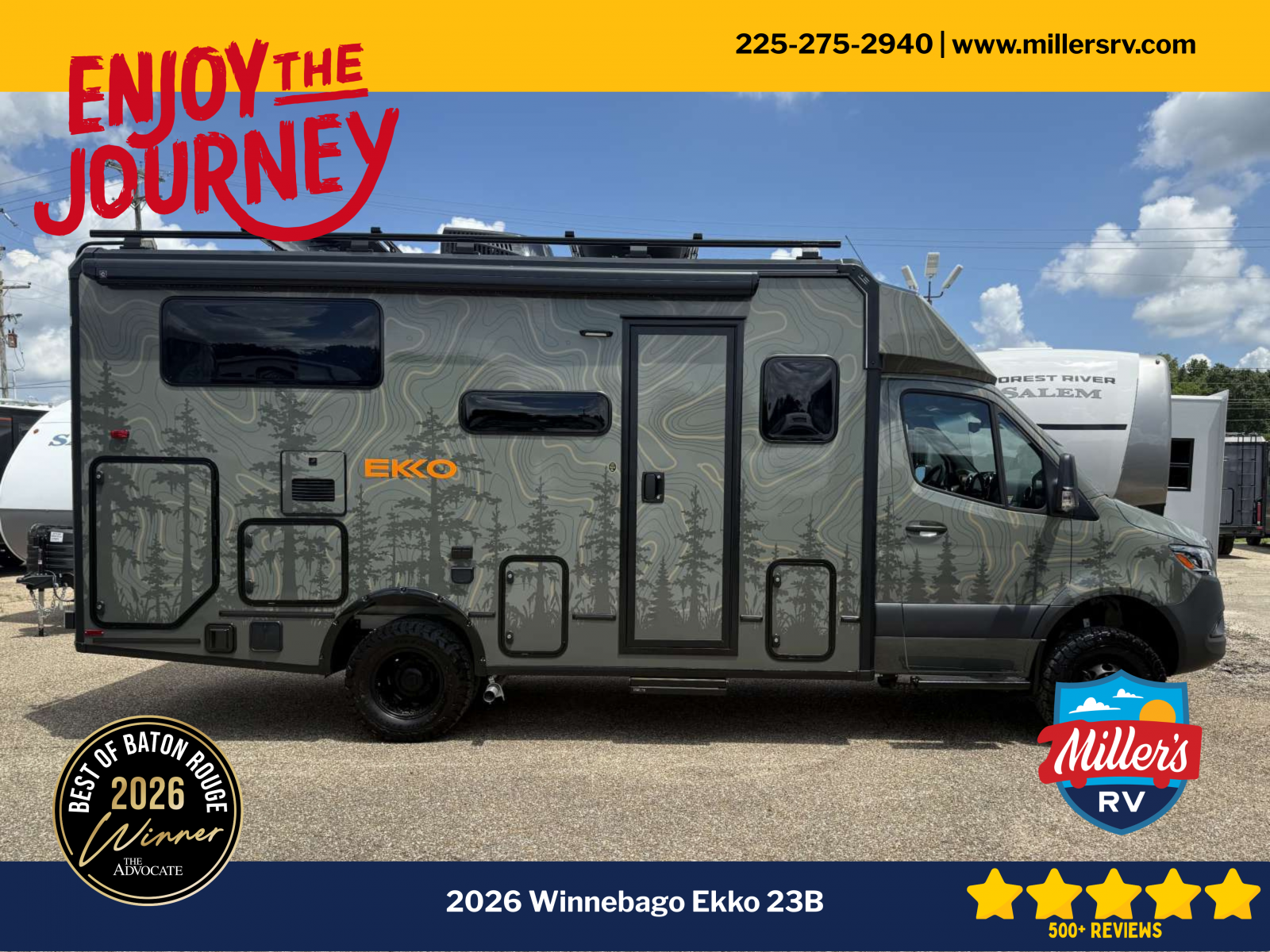 2026 WINNEBAGO EKKO 23B - CYPRESS SHADOW - Miller's RV